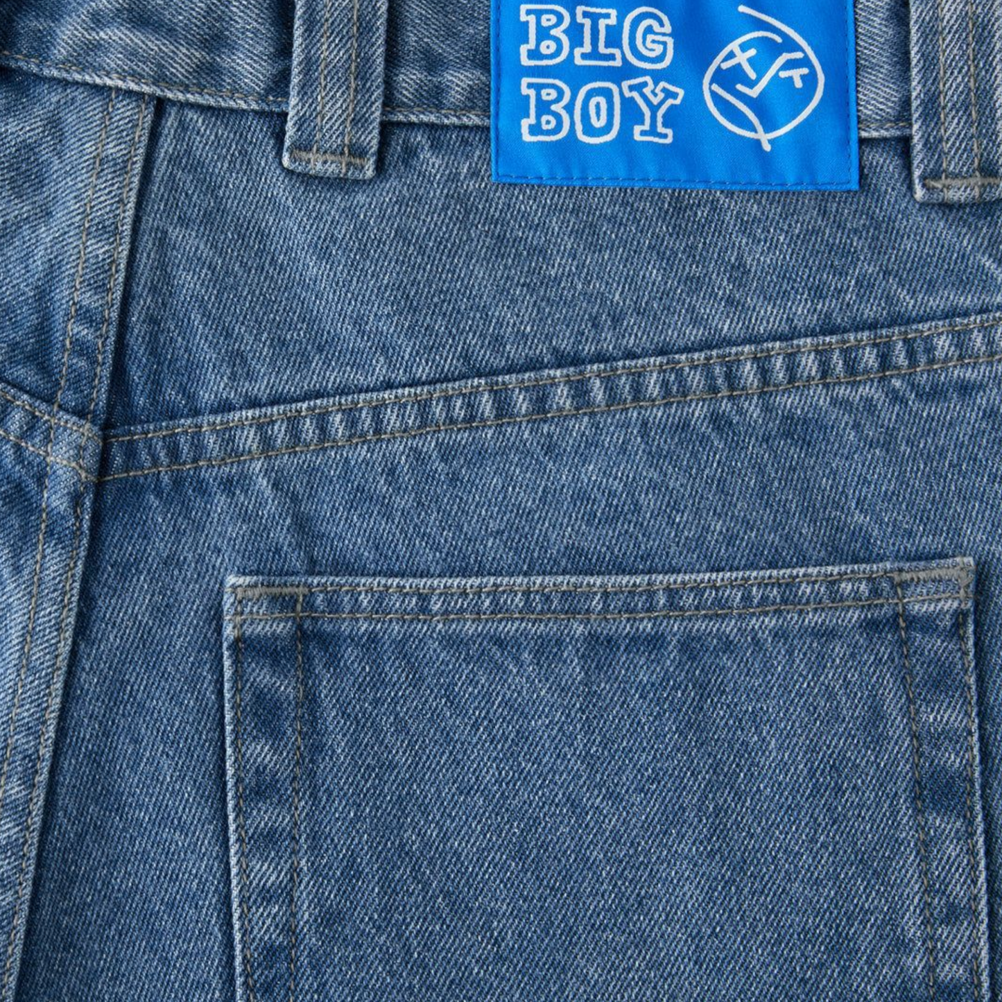 POLAR BIG BOY JEANS MID BLUE