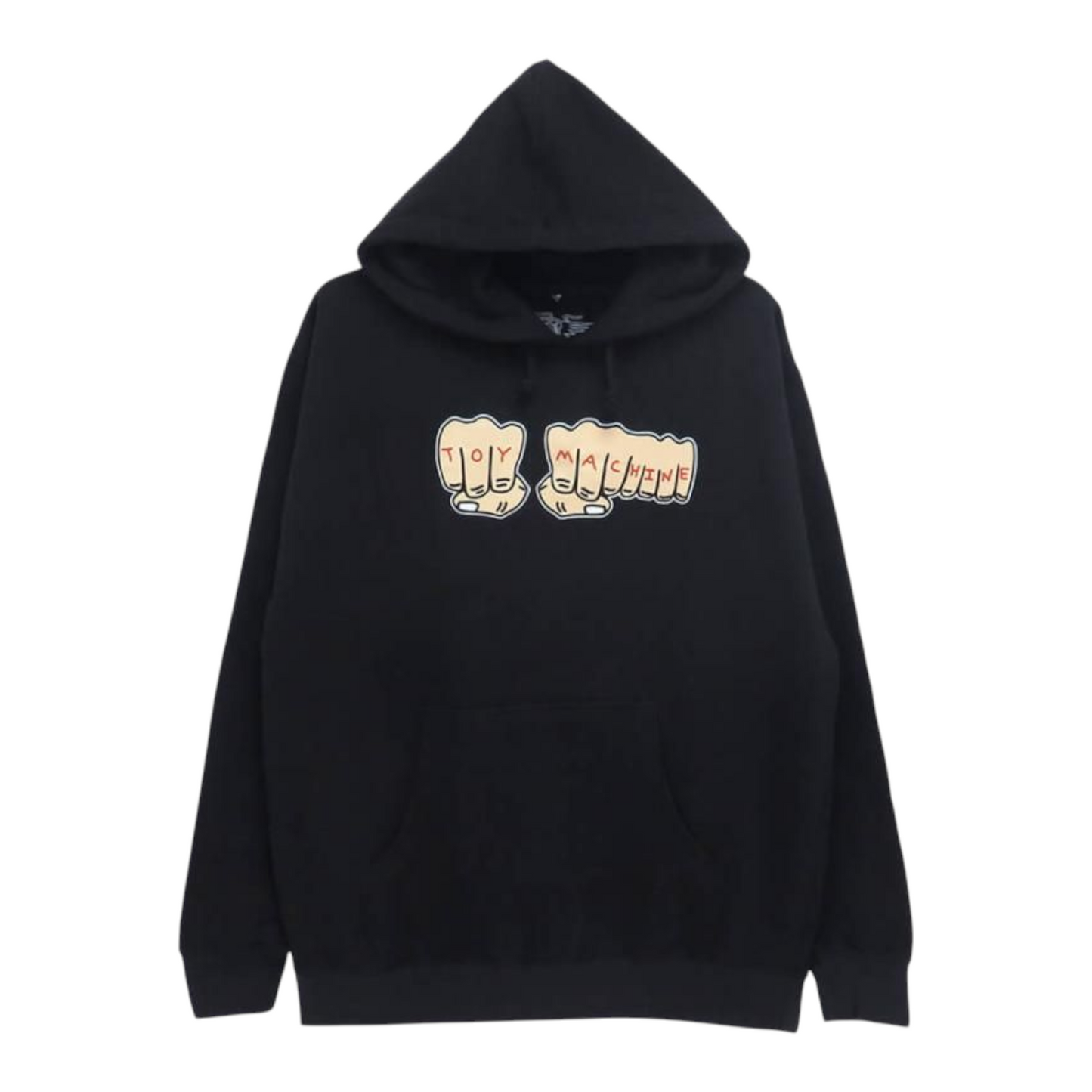 TOY MACHINE FISTS HOODIE BLACK