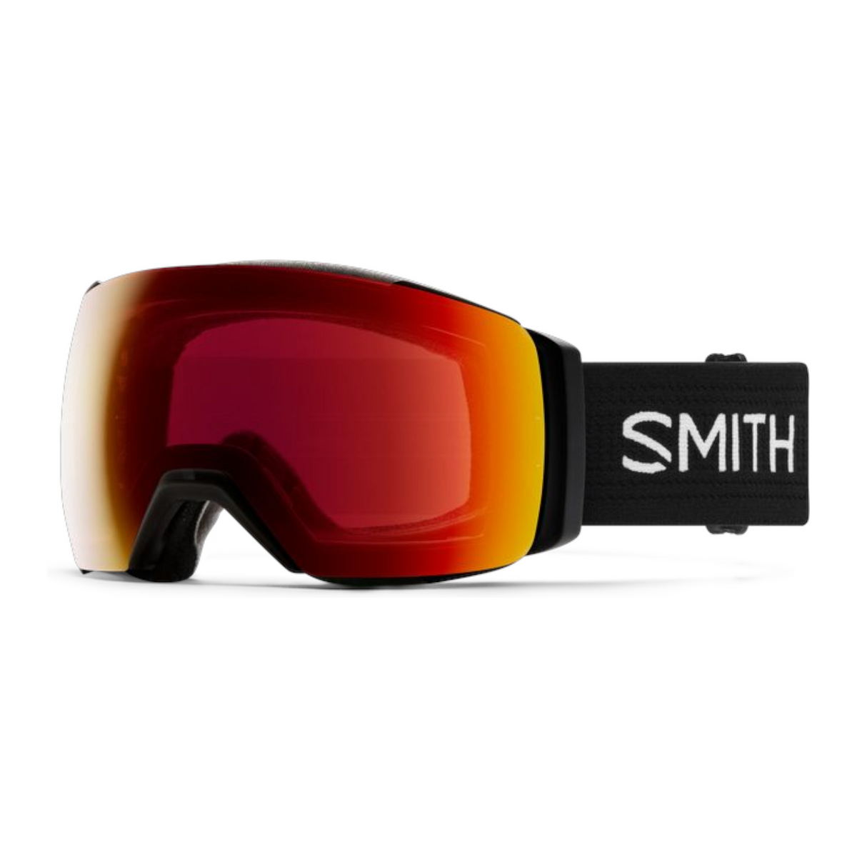 SMITH I/O MAG XL BLACK GOGGLES CHROMAPOP SUN RER MIRROR/ CHROMAPOP STORM YELLOW FLASH LENS