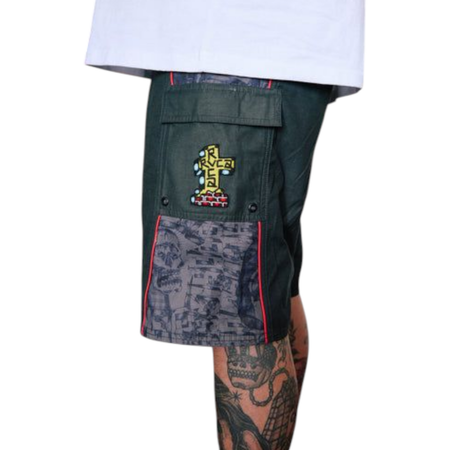 RVCA JESSE BARBA TRUNK BLACK