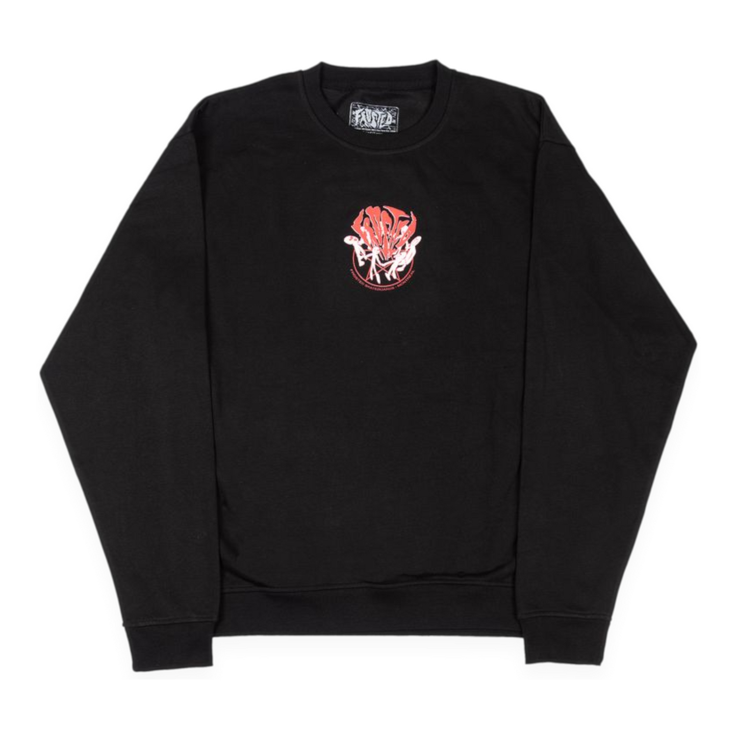 FROSTED STARCULT CREW NECK BLACK