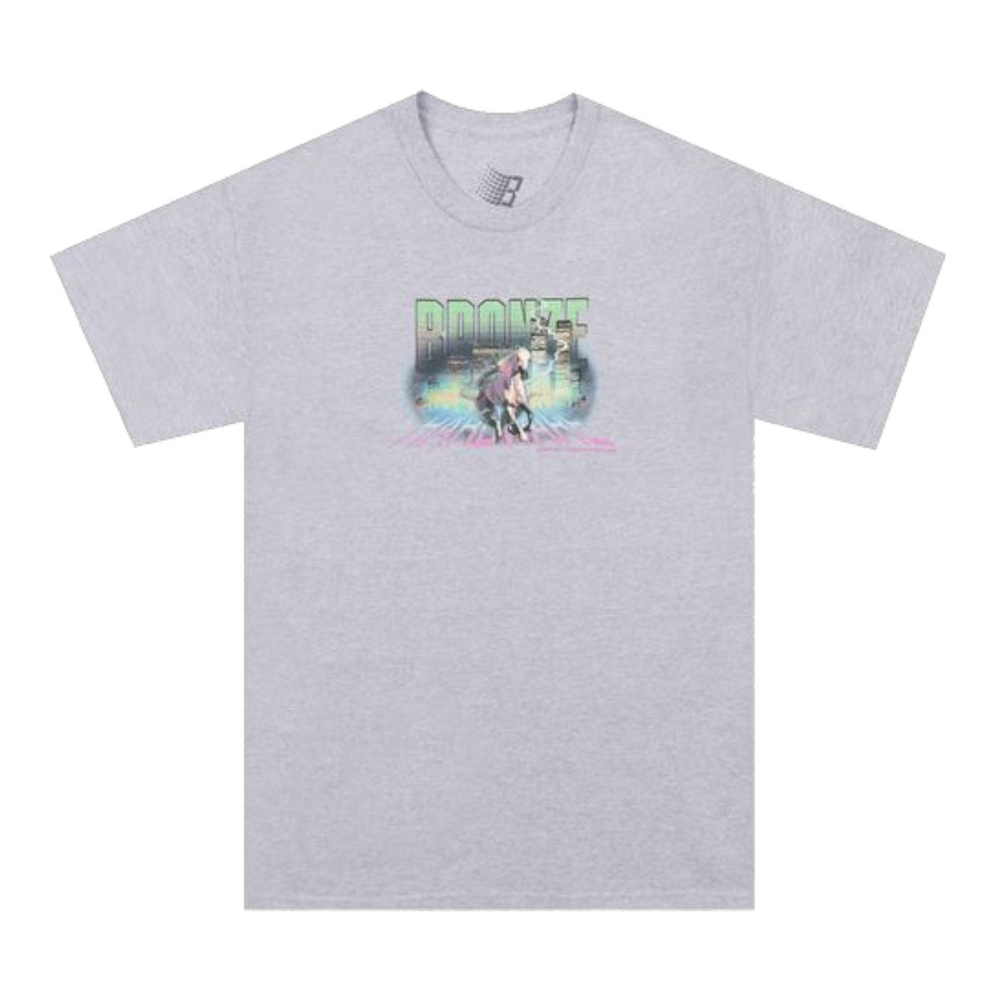 BRONZE 56K NYC 2025 TEE HEATHER GREY