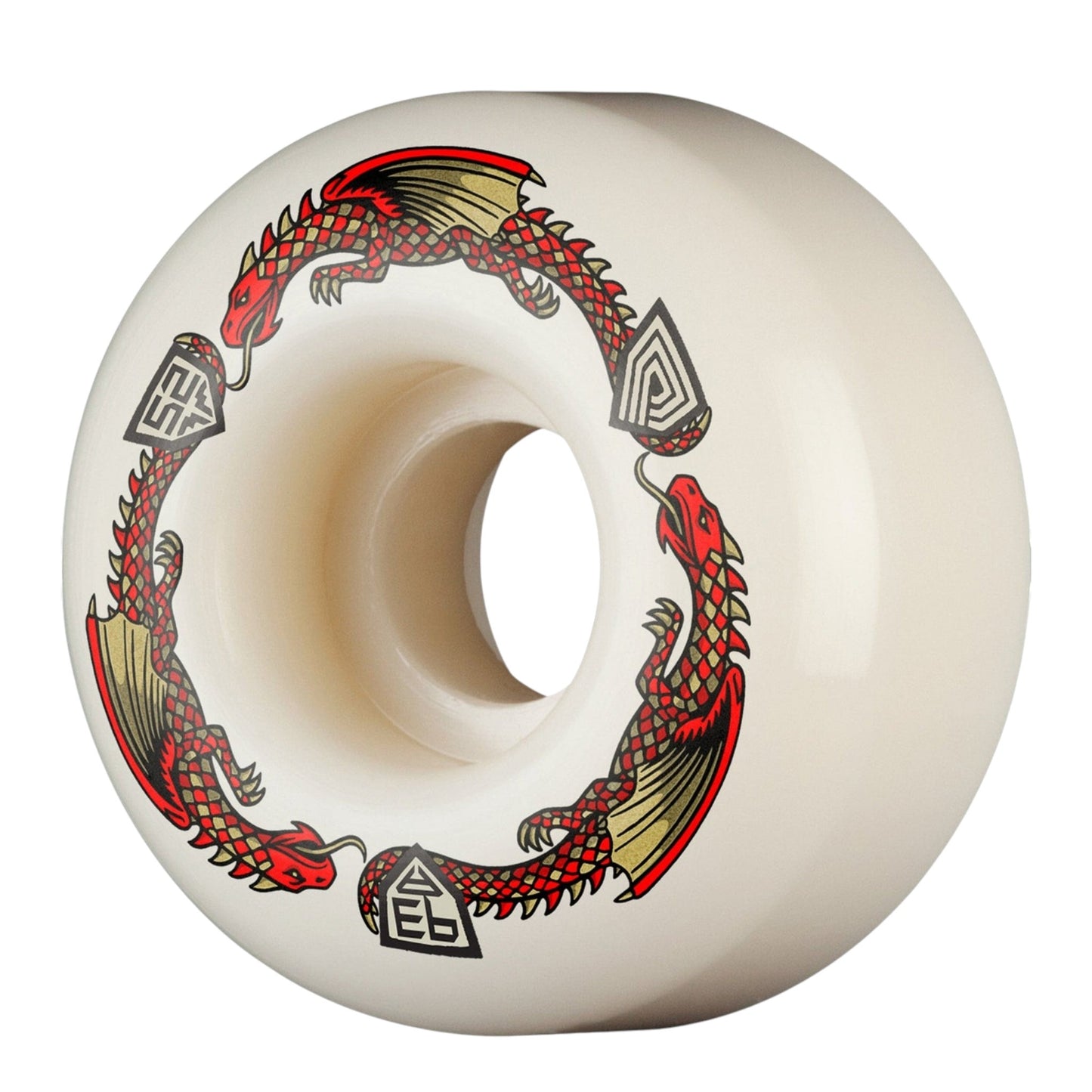 POWELL PERALTA DRAGON FORMULA V5 RED WHEELS 93A