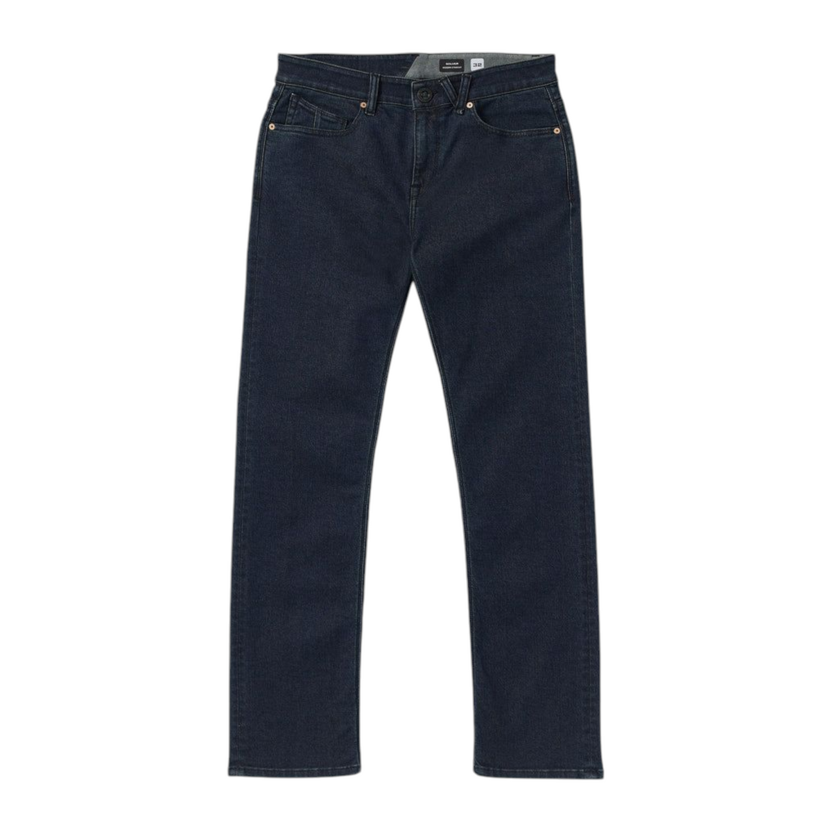 VOLCOM SOLVER MODERN FIT DENIM PANT MELINDIGO