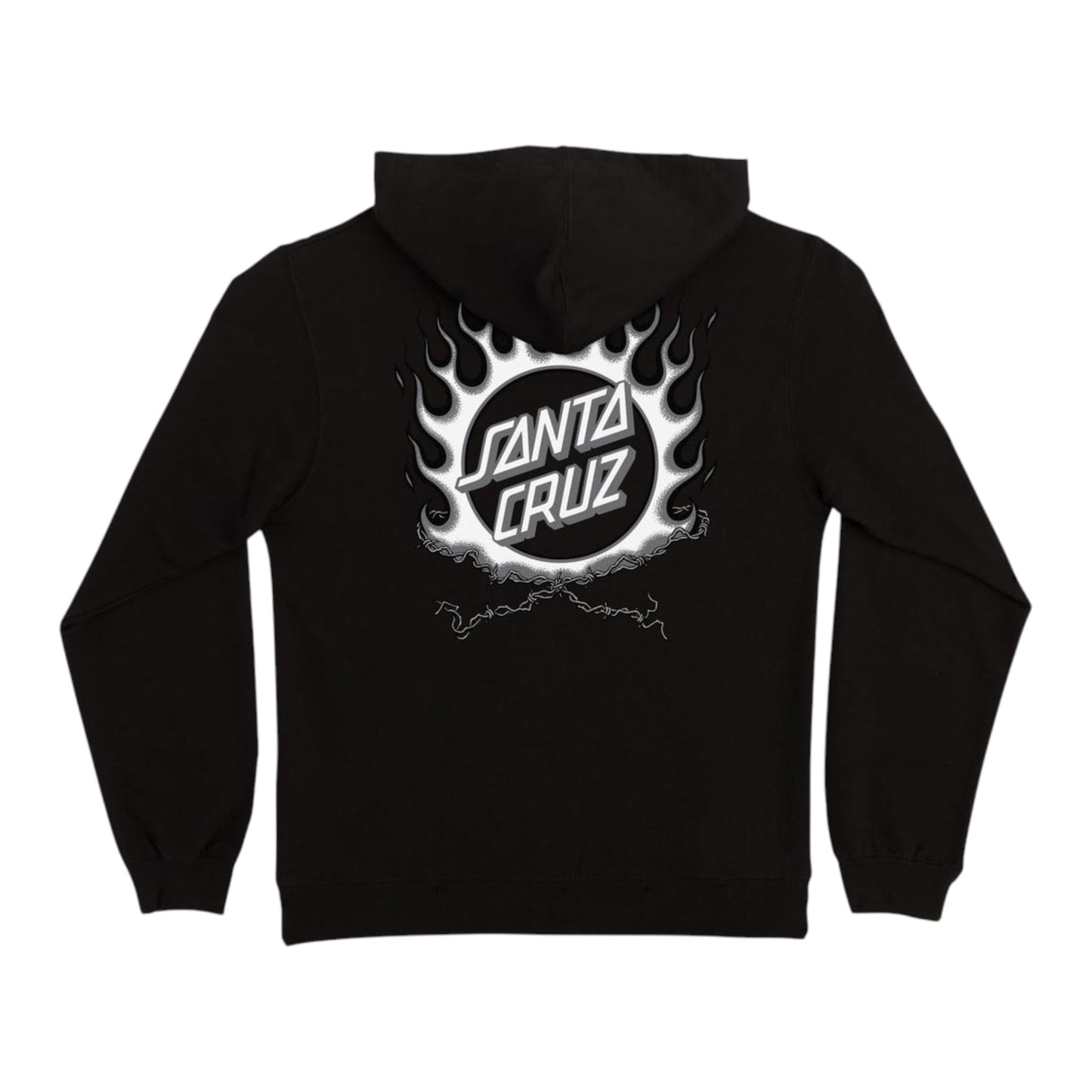 SANTA CRUZ FORGING DOT YOUTH HOODIE BLACK
