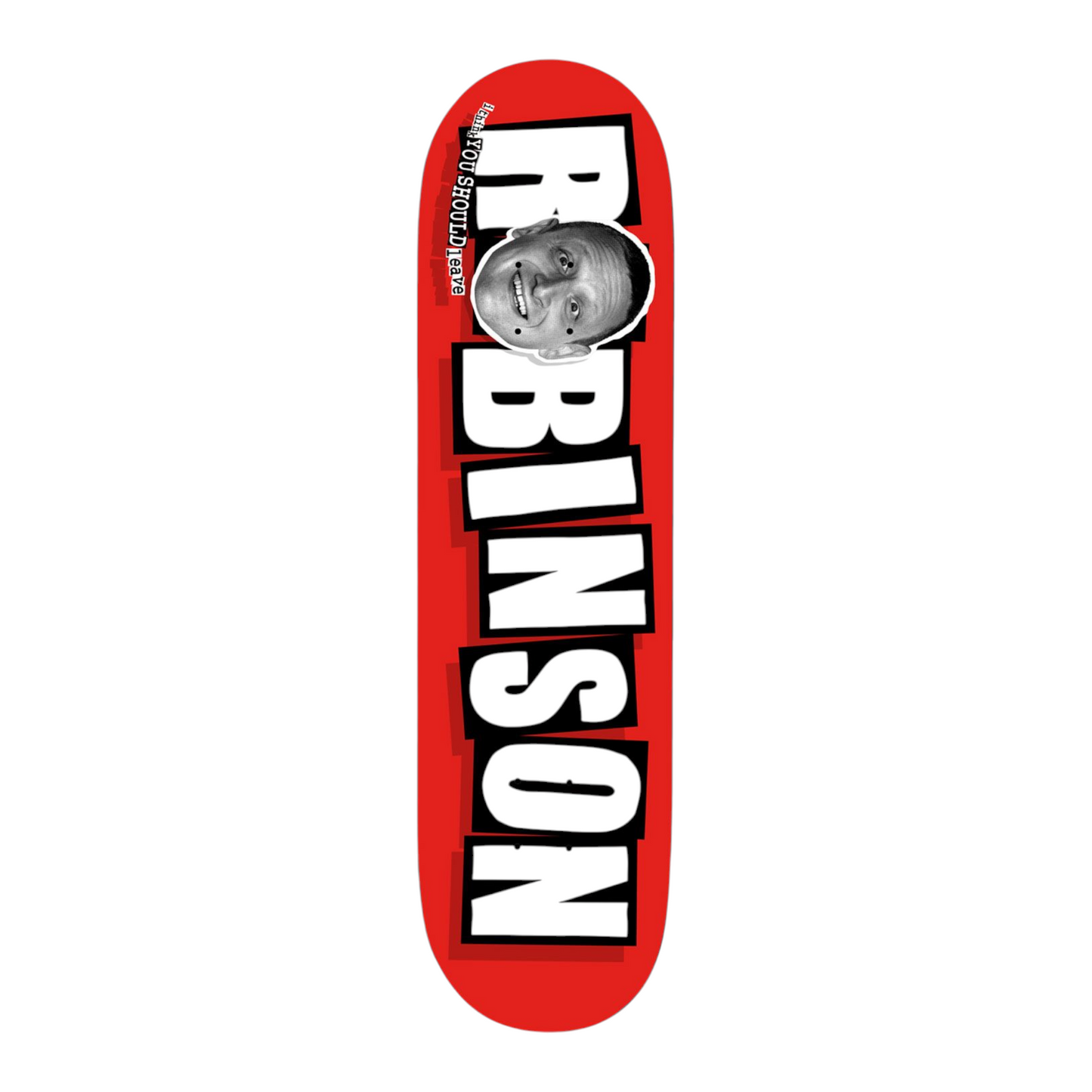 BAKER TIM ROBINSON BRAND LOGO DECK 8.0