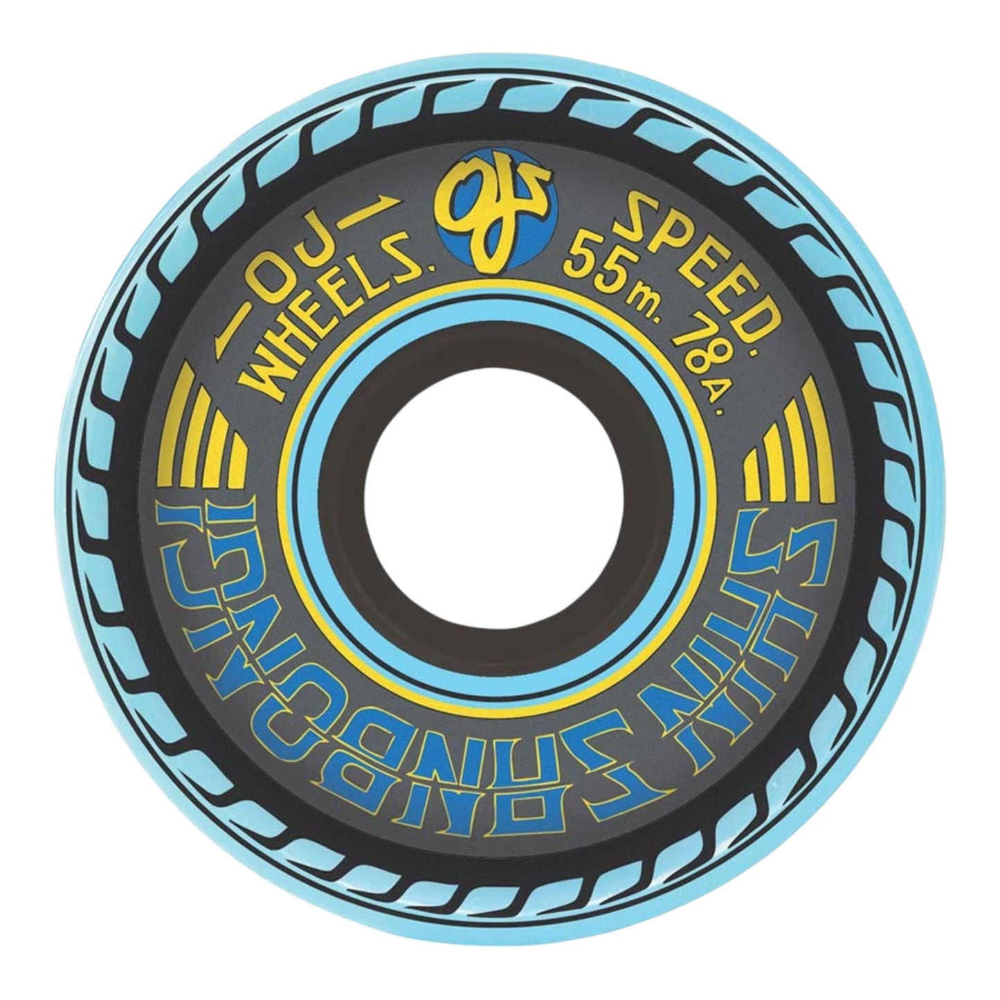 OJS SHIN SANBONGI MINI SUPER JUICE WHEELS BLUE 78A
