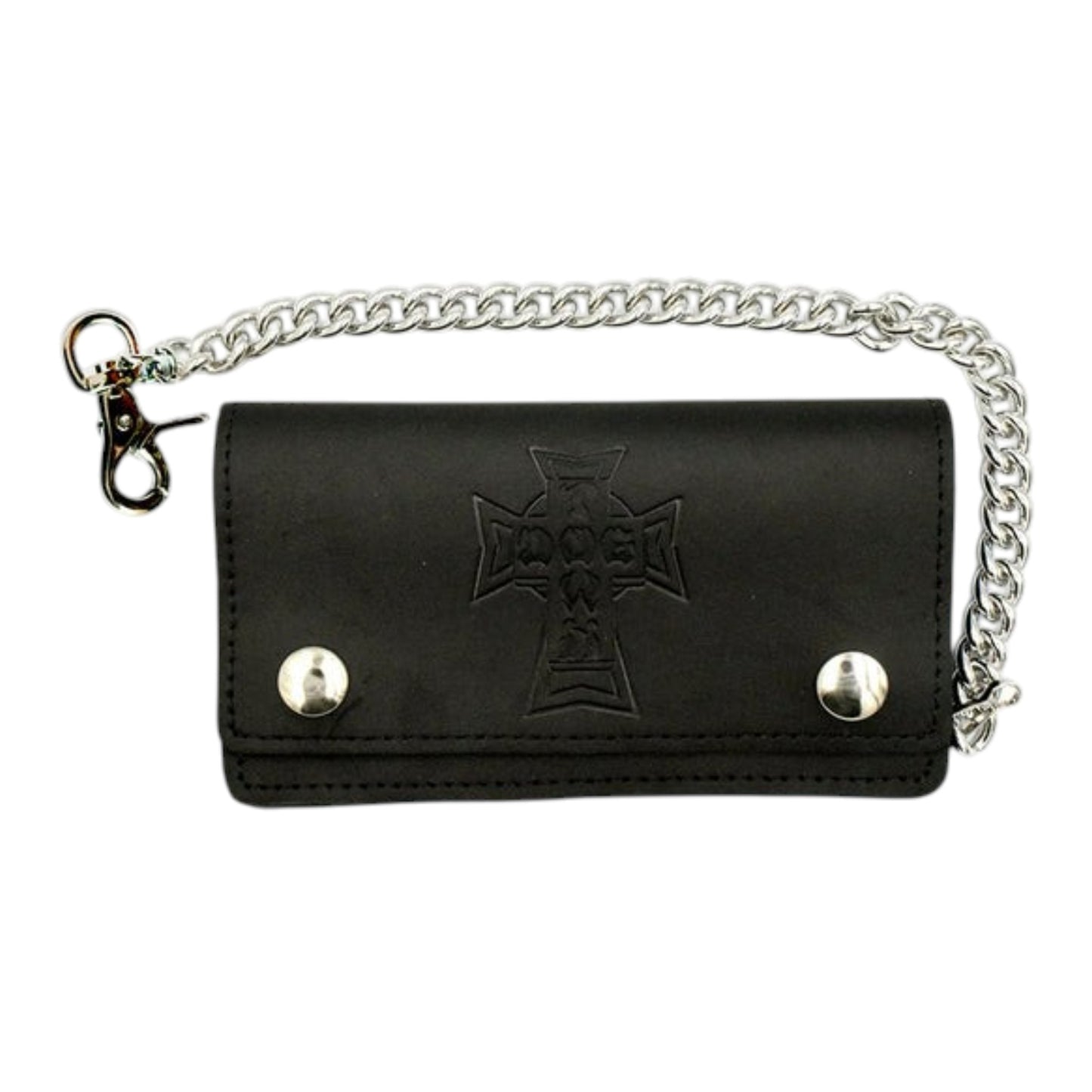 GRAND PORTEFEUILLE EN CUIR AVEC LOGO CROIX DOGTOWN