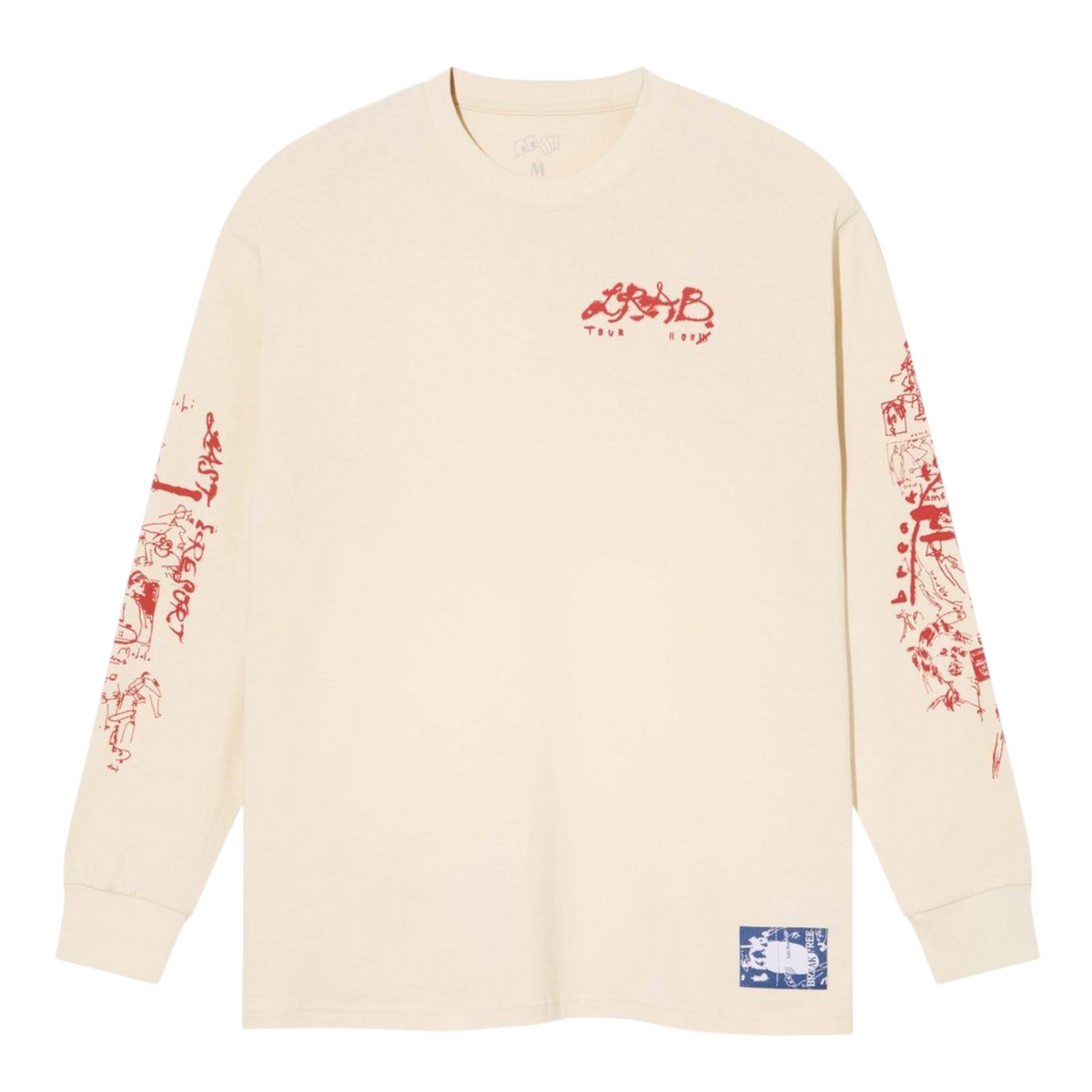 LAST RESORT TOUR LONG SLEEVE NATURAL WHITE