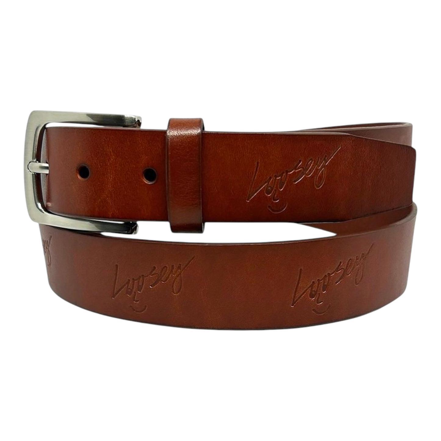 LOOSEY PREMIUM LEATHER BELT BROWN