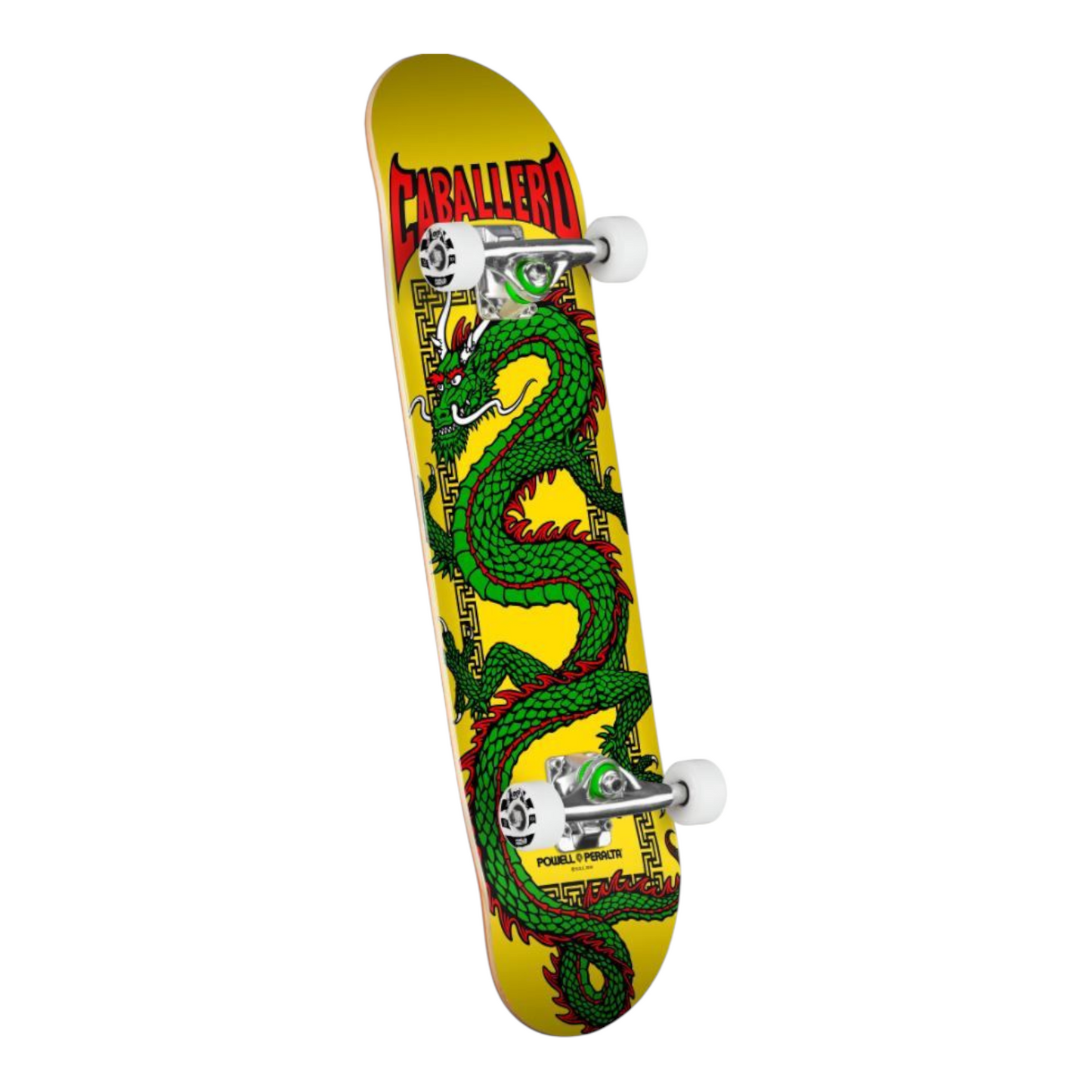 POWELL PERALTA CAB CHINESE DRAGON YELLOW COMPLETE 7.5