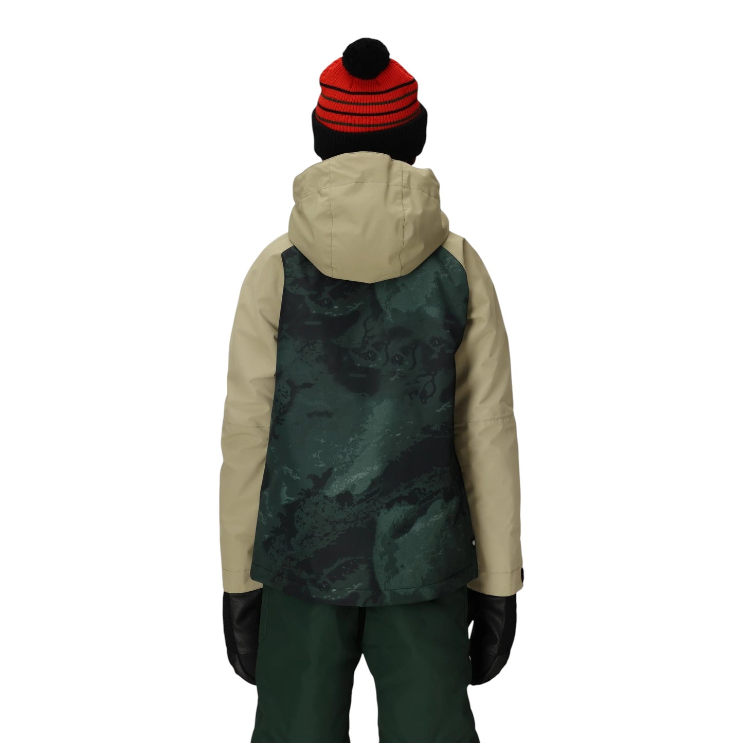 686 BOYS HYDRA INSULATED JACKET SAGE COLOR BLOCK