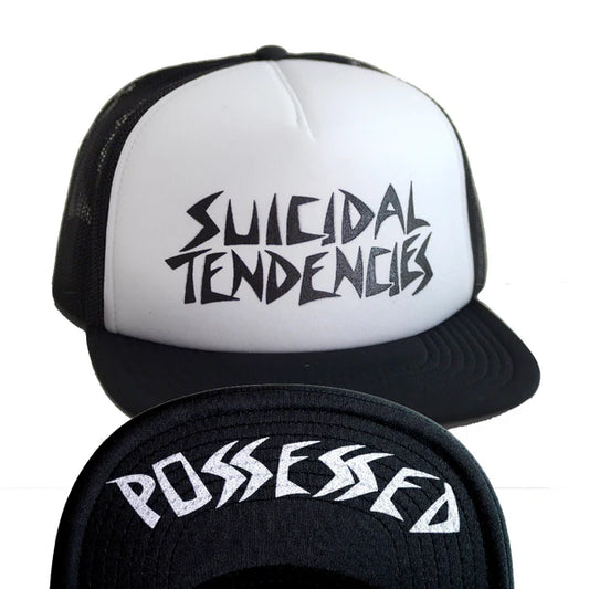 SUICIDAL TENDENCIES OG POSSESSED MESH HAT BLACK/WHITE
