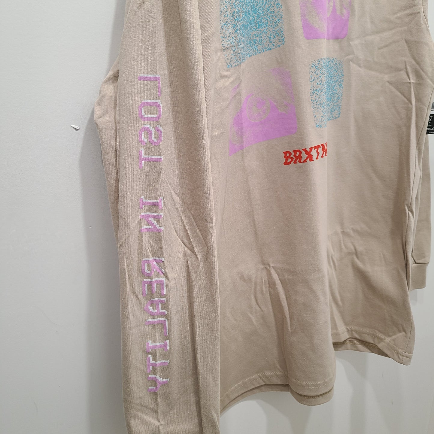 T-SHIRT STANDARD À MANCHES LONGUES BRIXTON ALL EYES SABLE