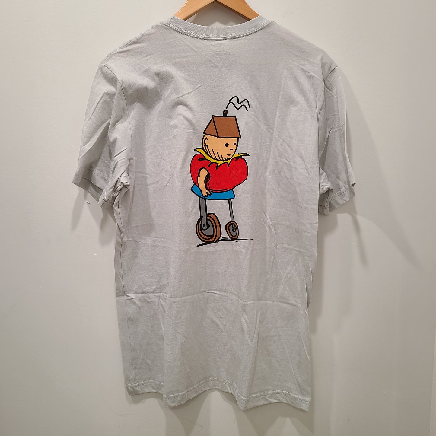 HEATED WHEEL PEOPLE MOVER T-SHIRT WHITE