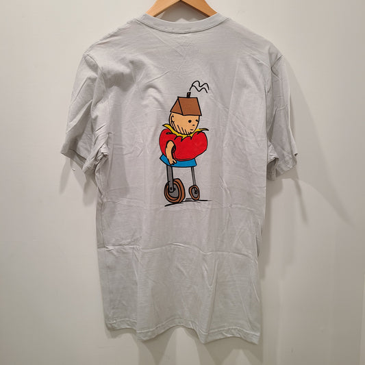 HEATED WHEEL PEOPLE MOVER T-SHIRT WHITE