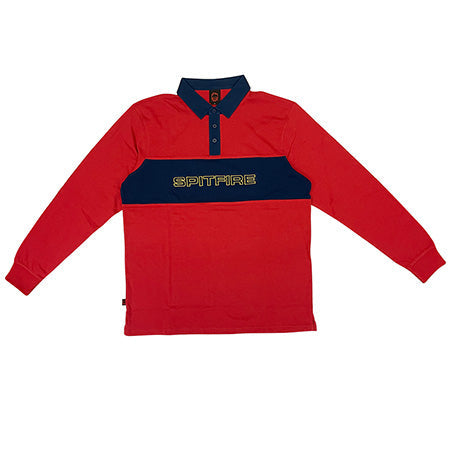 SPITFIRE RUGBY GEARY RED / NAVY
