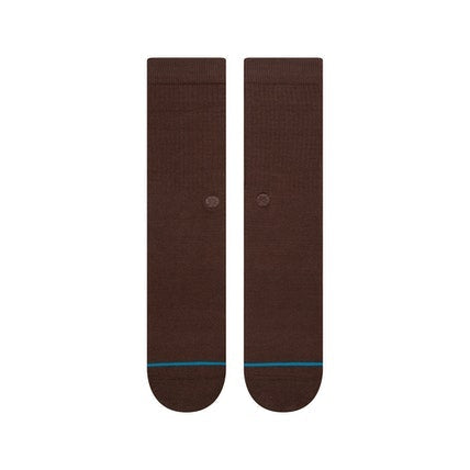 STANCE ICON SOCKS BROWN