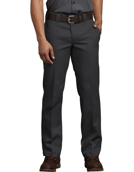 DICKIES SLIM FIT FLEX WORK PANTS BLACK