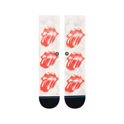 STANCE X THE ROLLING STONES LICKS SOCKS OFF WHITE