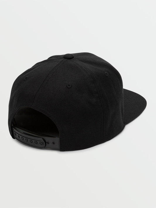 VOLCOM QUARTER TWILL SNAPBACK NOIR