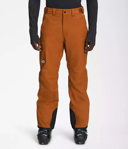 NORTH FACE MENS INSULATED FREEDOM PANT LEATHER BROWN