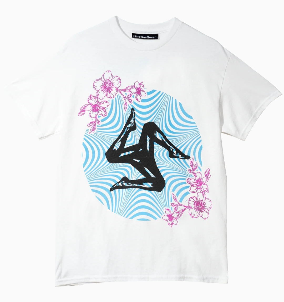 T-SHIRT 917 EVER RUN BLANC