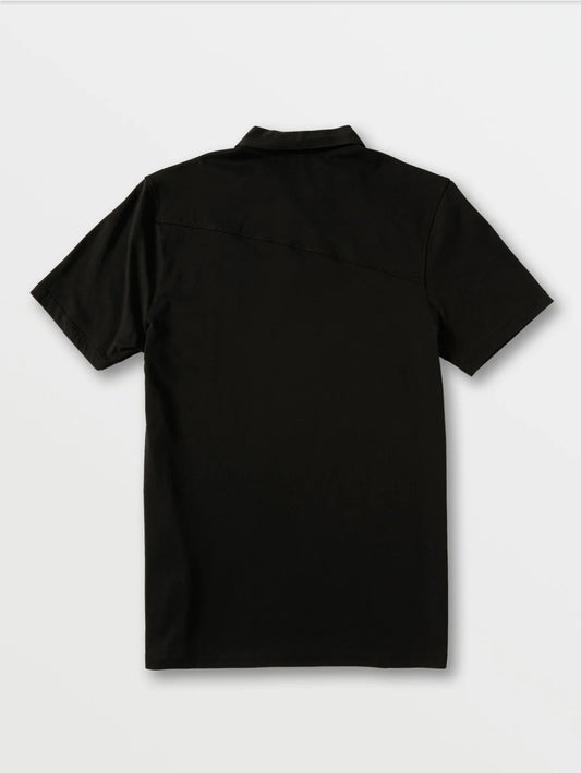 VOLCOM WOWZER POLO BLACK