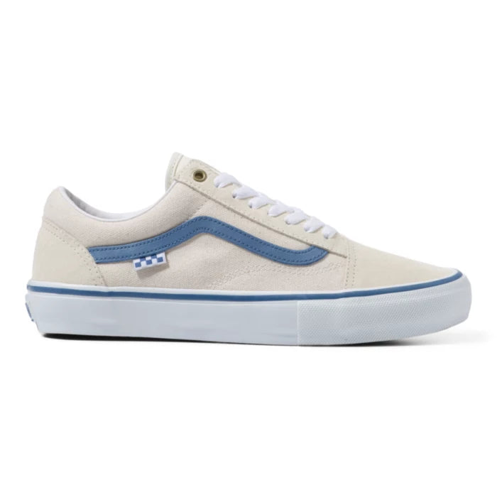 VANS SKATE OLD SKOOL RAW TOILE CLASSIQUE BLANC