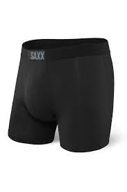 SAXX VIBE BOXER BRIEF ALL BLACK