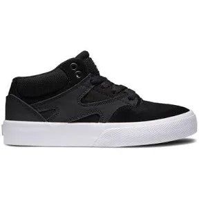 CHAUSSURE DC YOUTH KALIS VULC MID NOIR/BLANC