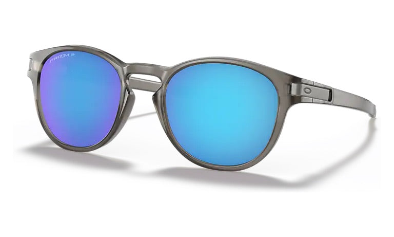 OAKLEY LATCH MATTE GREY INK PRISM SAPPHIRE IRIDIUM