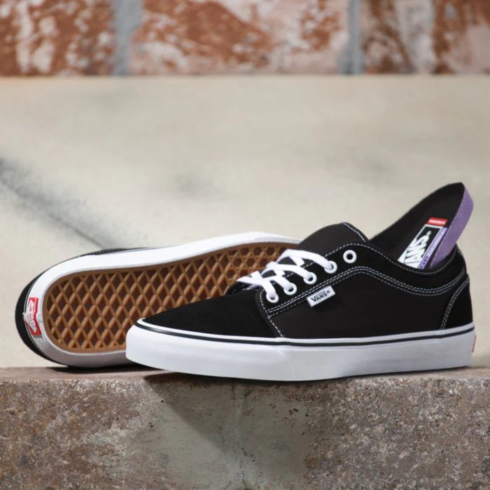 VANS SKATE CHUKKA BAS NOIR BLANC