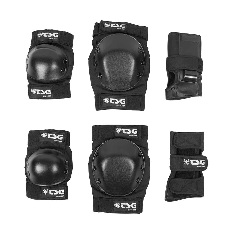 TSG ADULT PAD SET BLACK