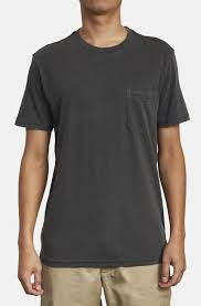 RVCA T-SHIRT PIGMENTÉ GRIS