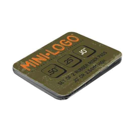 MINI LOGO RUBBER RISER PADS