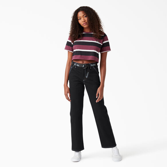 DICKIES PANTALON DE CHARPENTIER TAILLE HAUTE FEMME NOIR