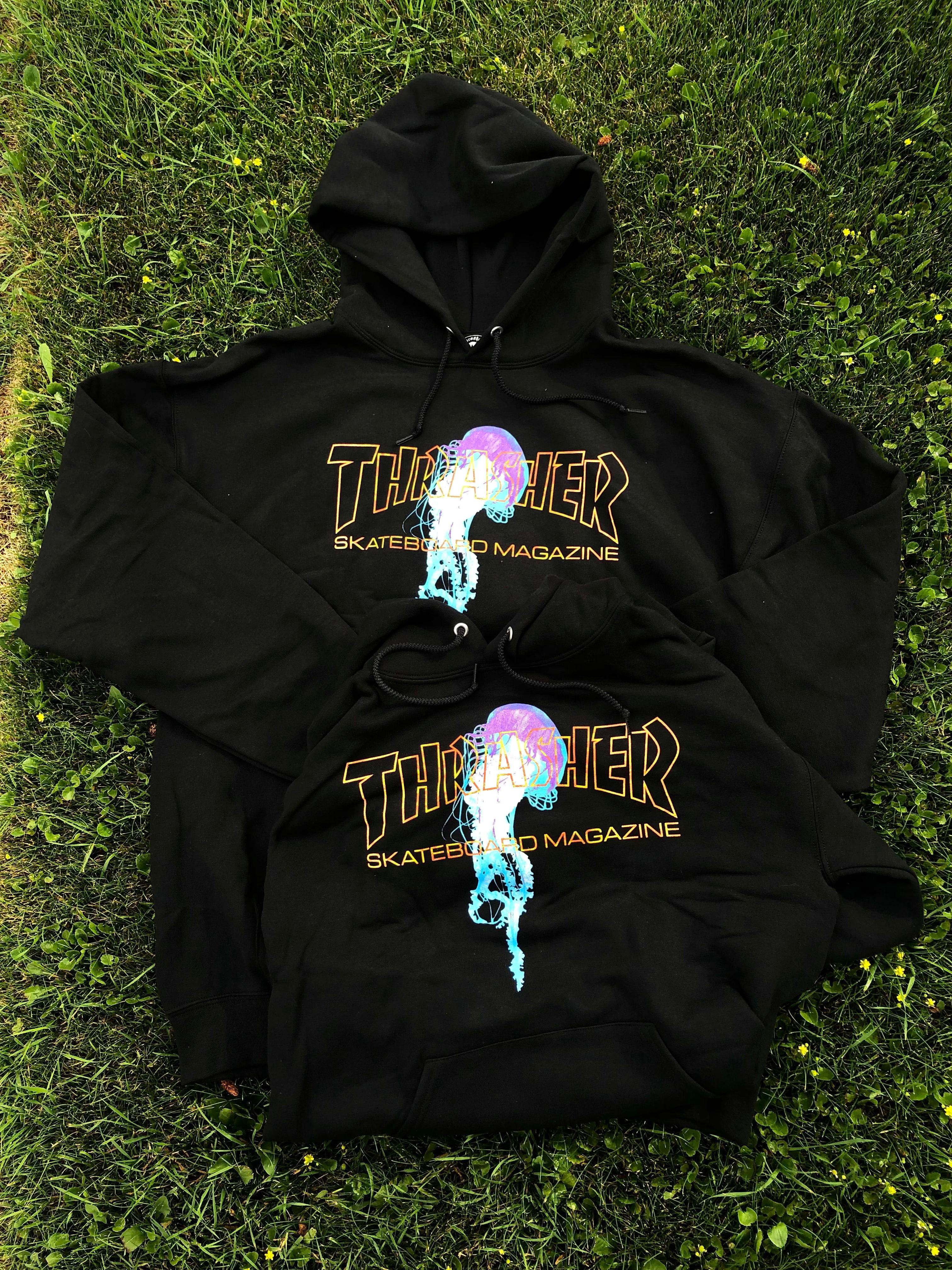 Thrasher sales hoodie jellyfish