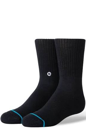 CHAUSSETTES STANCE ICON ST ENFANTS NOIR