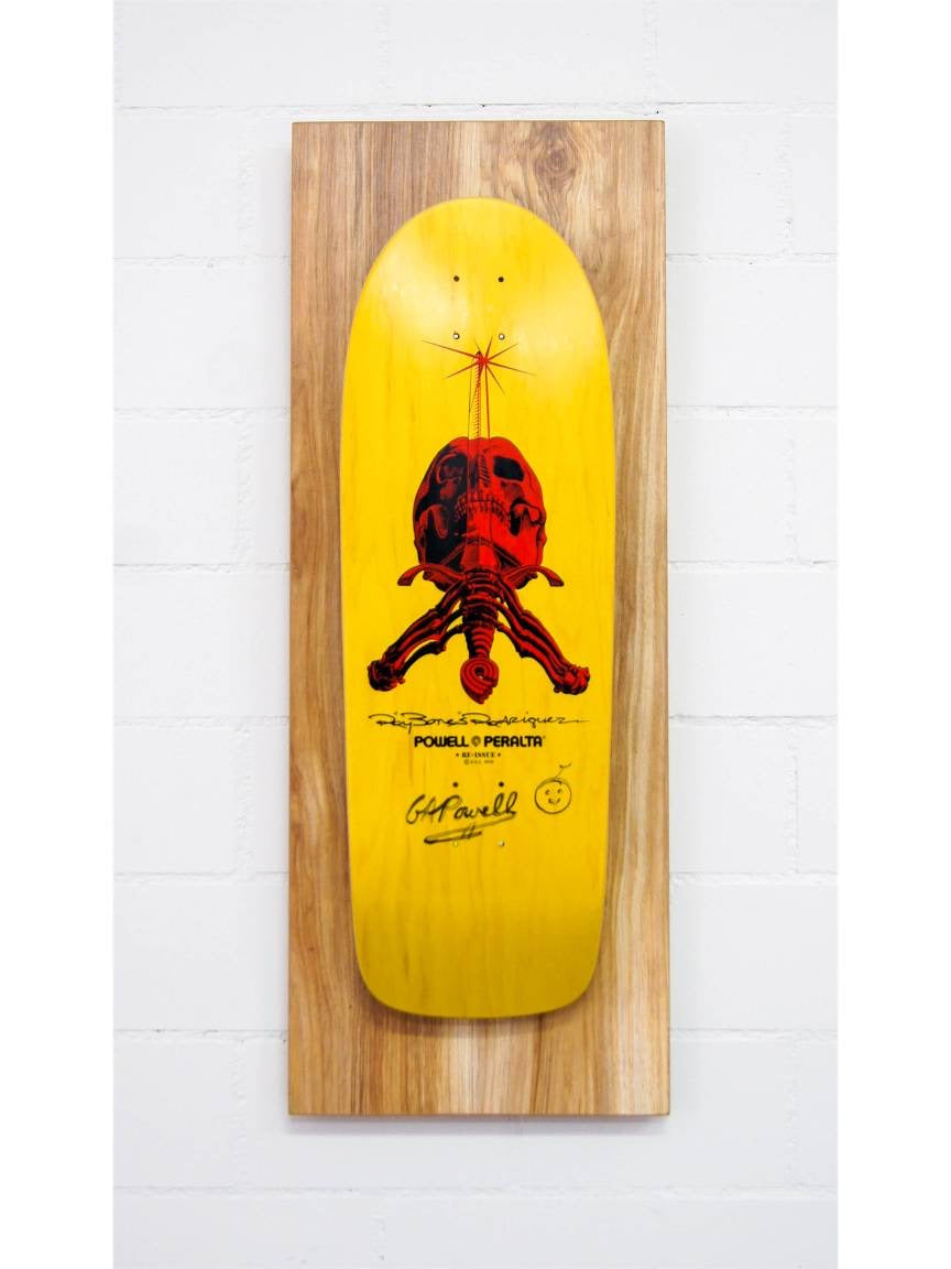 SK8OLOGY FLOATING BOARD DISPLAY FRAME KIT BROWN