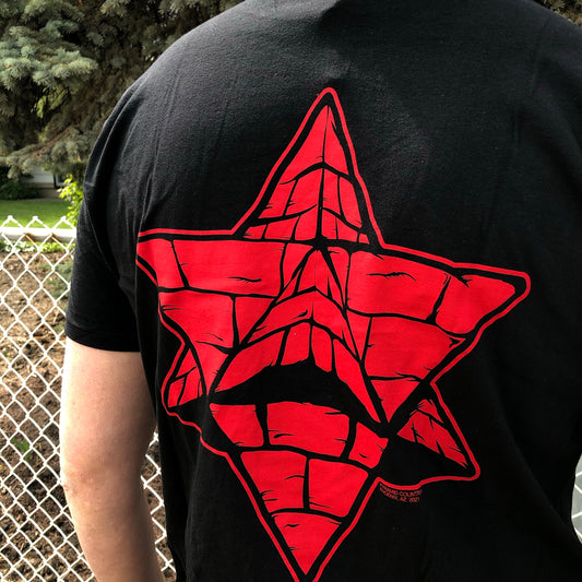 PYRAMID COUNTRY CARDINAL TEE BLACK