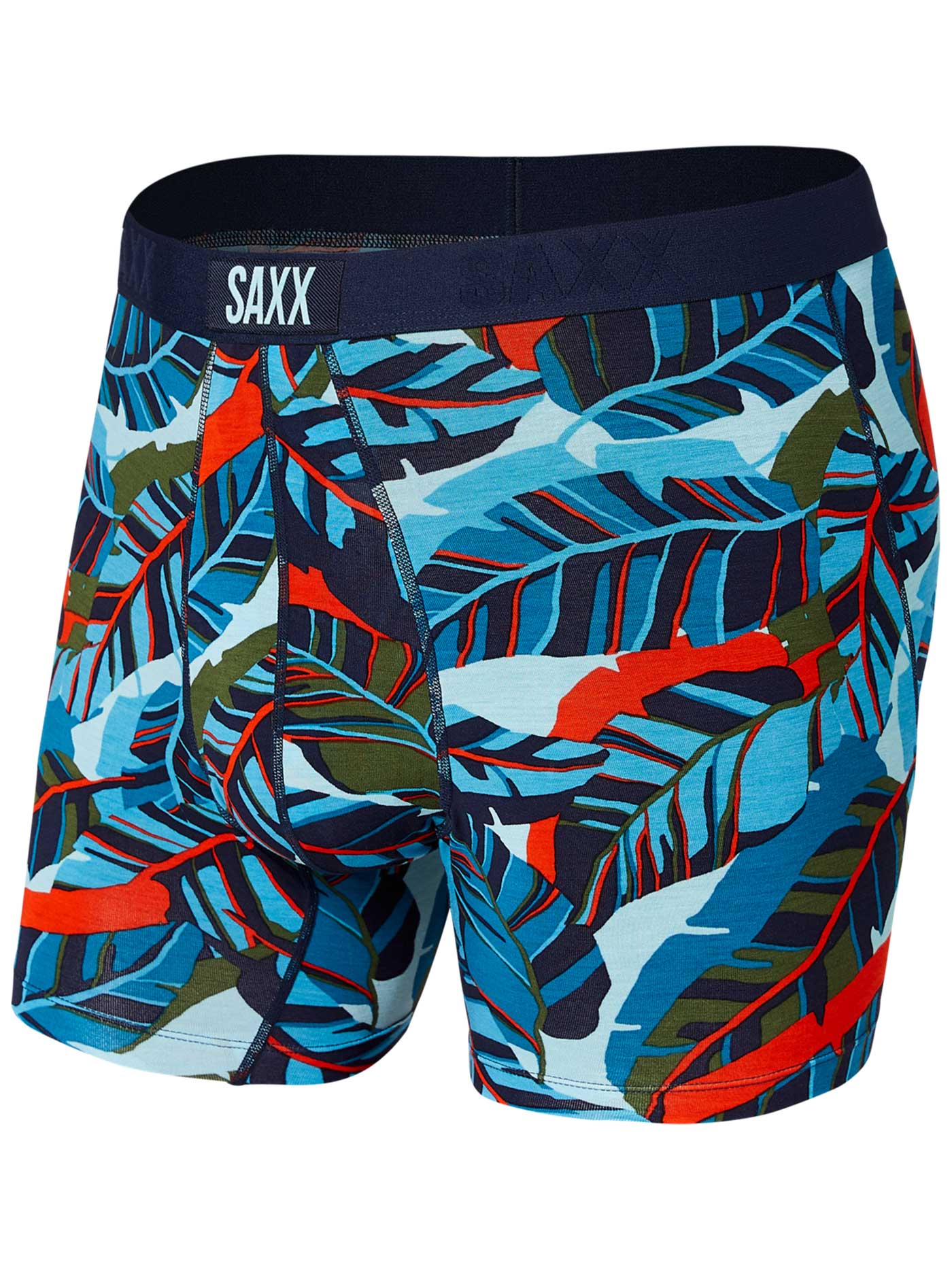 SAXX VIBE BOXER BRIEF BLUE POP JUNGLE