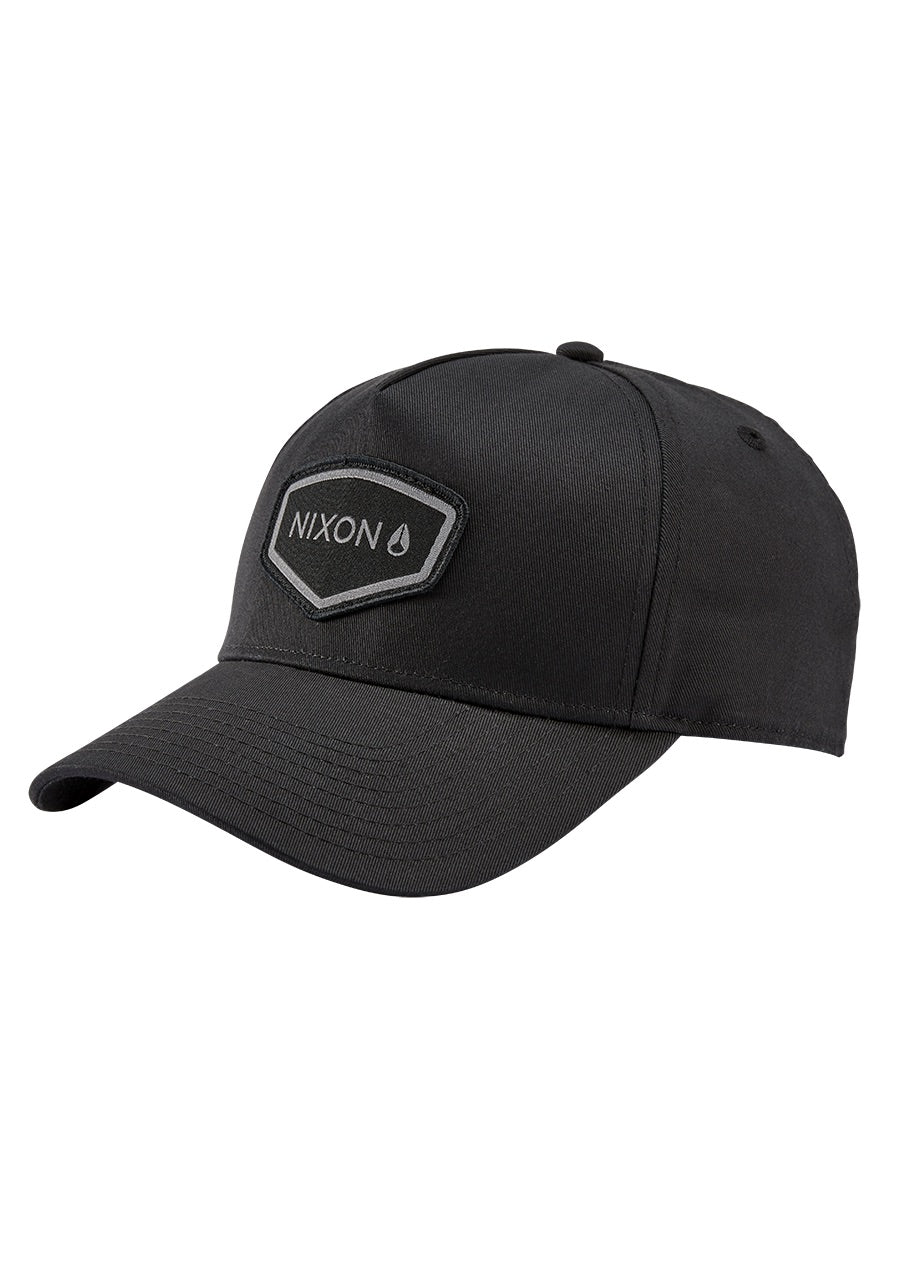 NIXON WATTS SNAPBACK NOIR NOIR