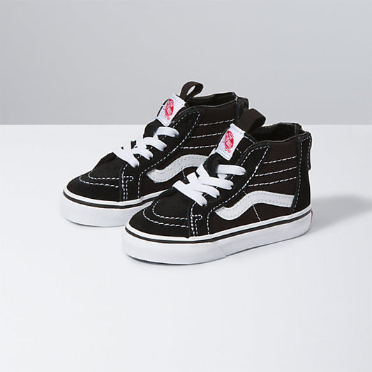 VANS SK8-HI ZIP BLACK WHITE