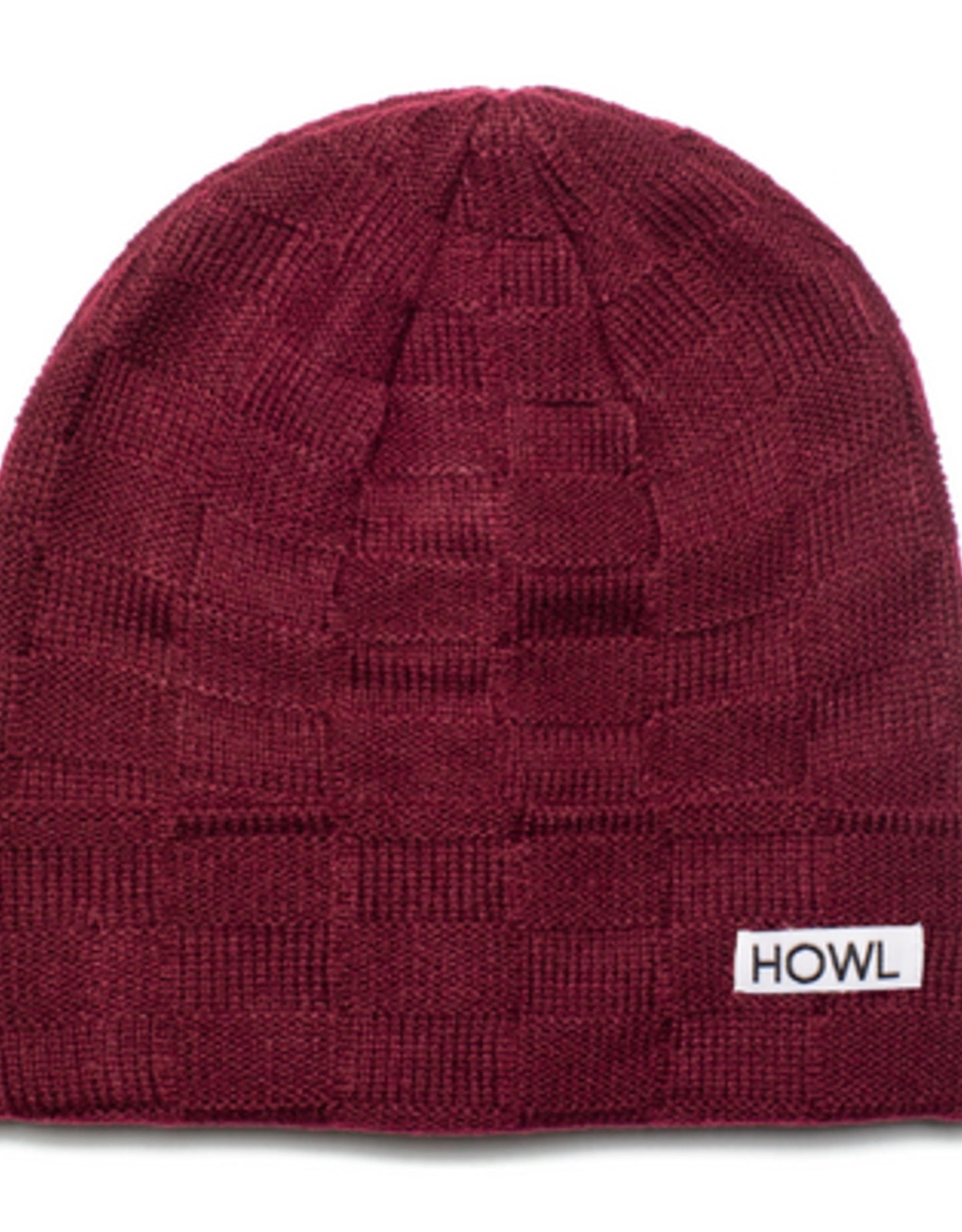 BONNET HOWL RIB TEST ROUGE