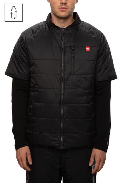 686 PRMLFT REVERSIBLE SHORT SLEEVE JACKET BLACK/CAMO L