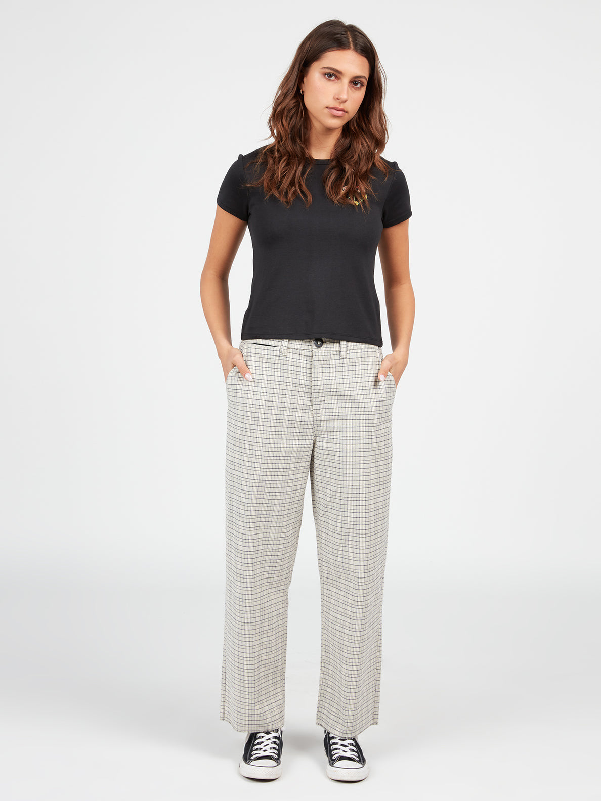 VOLCOM THISTHATTHEM SKATE PANTS SAND BROWN