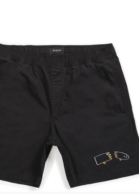 BRIXTON STEADY ELASTIC WB SHORT BLACK