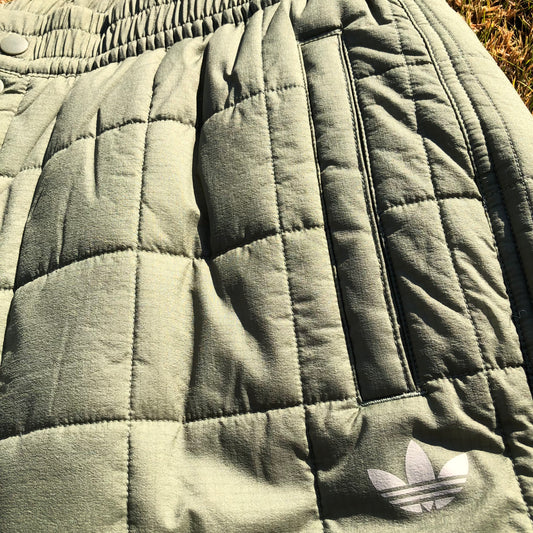 PANTALON MATELASSÉ ADIDAS VERT