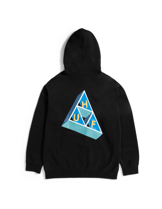 HUF BASED TT PULL À CAPUCHE NOIR